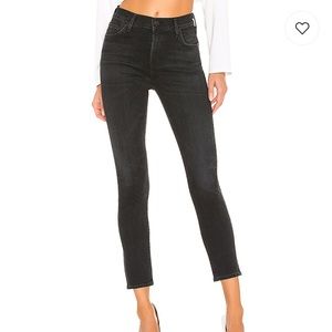 C of H Black Rocket Crop Midrise Skinny